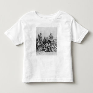 T-shirts Guerreiros, Congo Belga, 1894