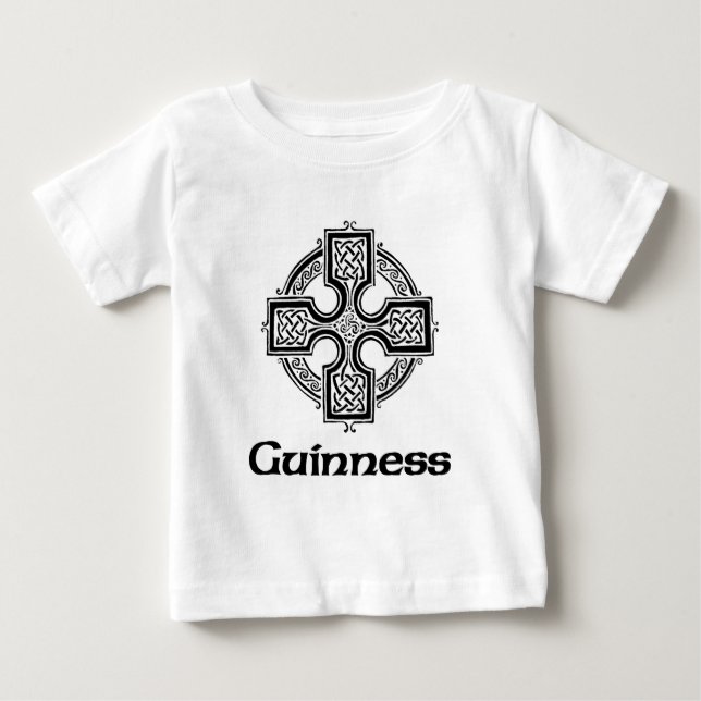 T-shirts Guinness Celtic Cross (Frente)