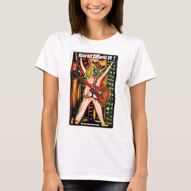 T-SHIRTS GUITARISTA ABSTRATO VII (Frente)