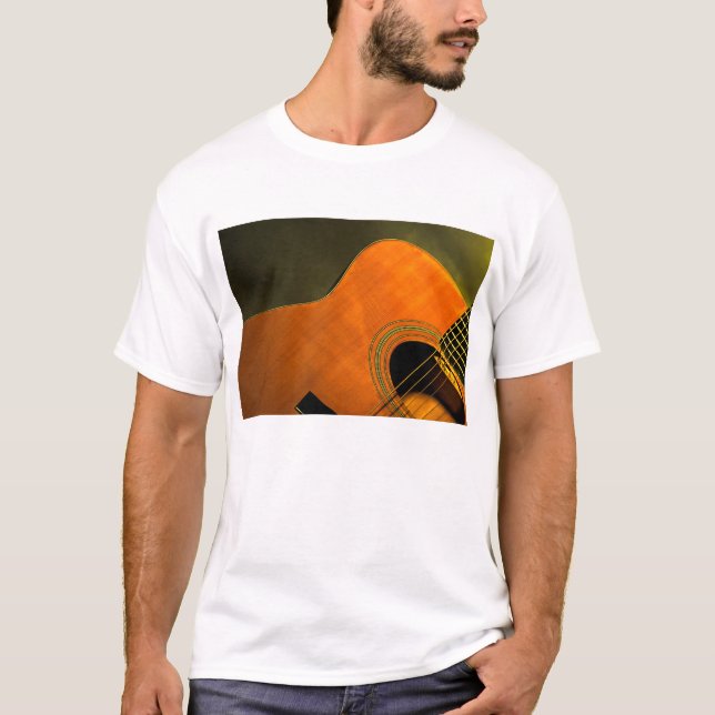T-shirts Guitarra acústica (Frente)