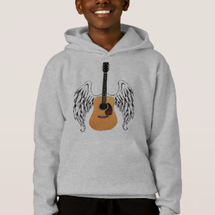 T-shirts Guitarra acústica voada