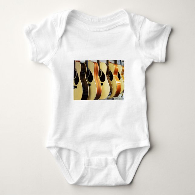 T-shirts Guitarra acústicas (Frente)