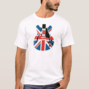 T-shirts Guitarra de Britpop