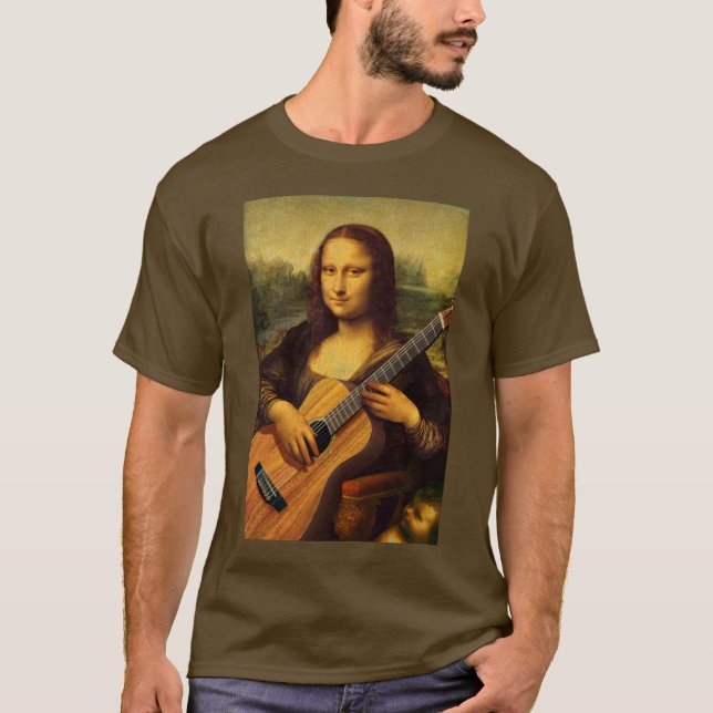 T-shirts Guitarra de Mona (Frente)