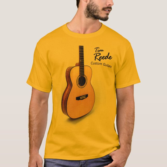 T-shirts Guitarra de Tim Reede OM (Frente)