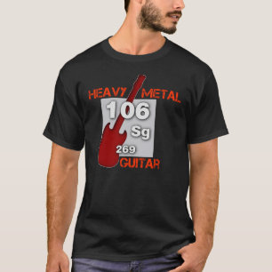 T-shirts Guitarra do metal pesado