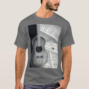 T-shirts Guitarra & Tshirt da partitura