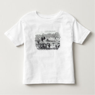 T-shirts Gulliver transportou ao Lilliputian