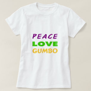 T-SHIRTS GUMBO DO AMOR DA PAZ
