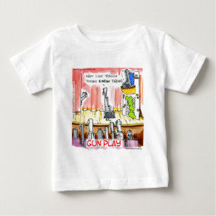T-shirts GunPlay Desenho Engraçado