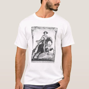 T-shirts Gustavus Adolphus II, rei da suecia, sobre