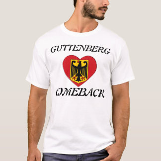 T-SHIRTS GUTTENBERG REGRESSO