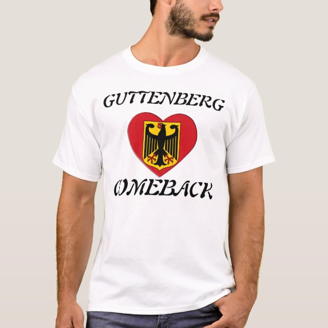 T-SHIRTS GUTTENBERG REGRESSO (Frente)
