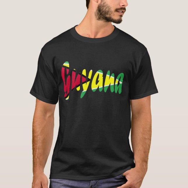 T-shirts Guyana (Frente)