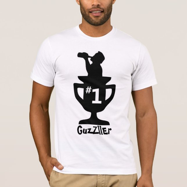 T-SHIRTS GUZZLER DO NÚMERO UM (Frente)