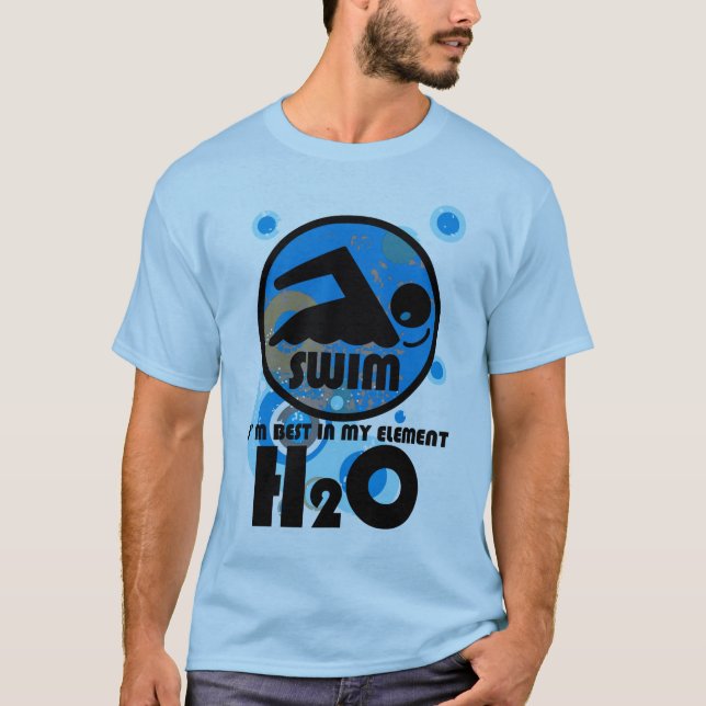 T-SHIRTS H2O_SWIMMER (Frente)