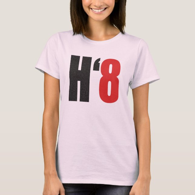T-shirts H8TE - Votação nº 8 (Frente)