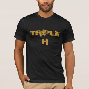 T-shirts H triplo