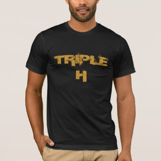 T-shirts H triplo