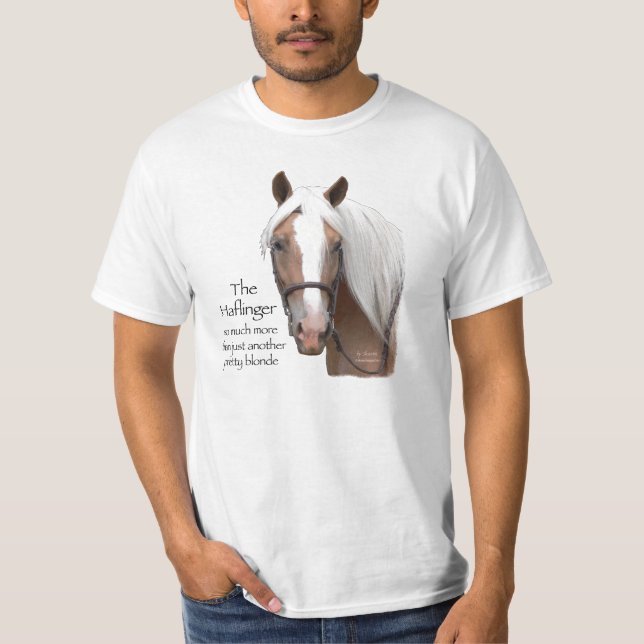 T-shirts Haflinger enfrenta (Frente)