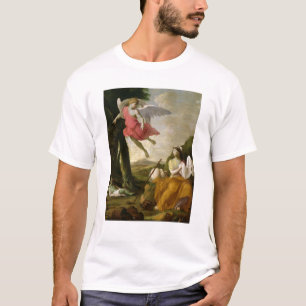 T-shirts Hagar e Ishmael salvados pelo anjo, c.1648