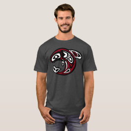 T-shirts Haida Orca Tribal Tatto Totem Matadora Baleia