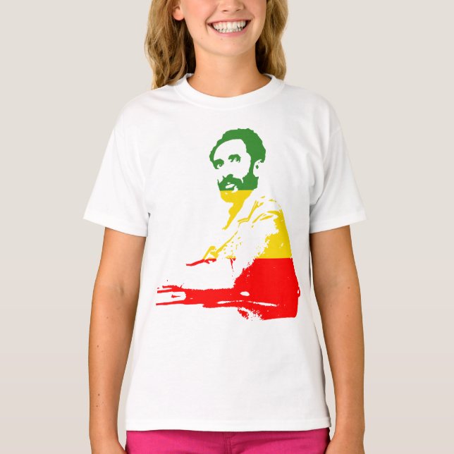 T-shirts Haile Selassie (Frente)