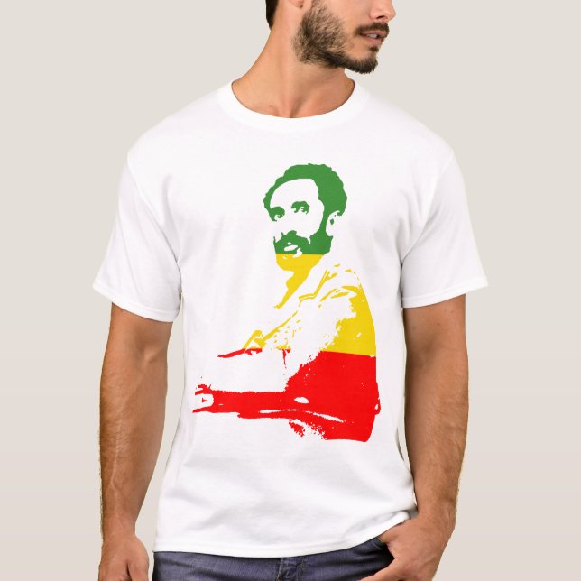 T-shirts Haile Selassie (Frente)