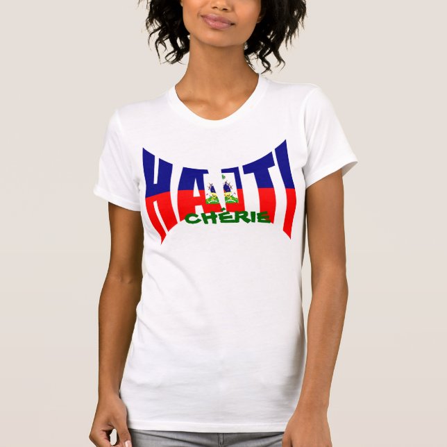 T-SHIRTS HAÏTI CHÉRIE (Frente)