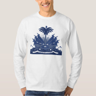 T-shirts Haitiano - camisola da brasão