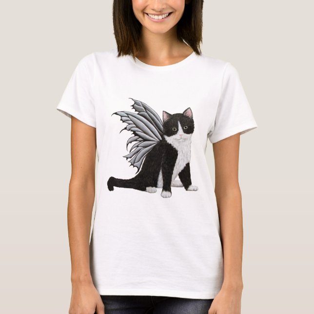 T-shirts Hajji A Fada De Gato (Frente)