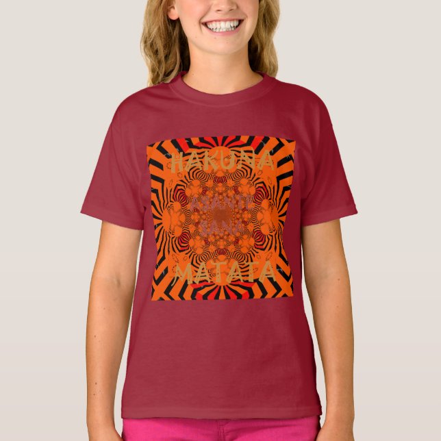 T-shirts Hakuna Matata - Excepcional Obrigado (Frente)