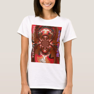 T-shirts Hakuna Matata Halloween Mask Kaleidoscope Abstrato