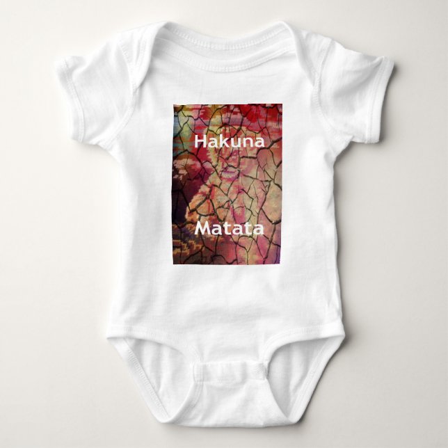 T-shirts Hakuna Matata Lion Cub Design (Frente)