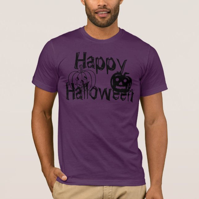 T-shirts Halloween Basic Bella Canvas Tee (Frente)