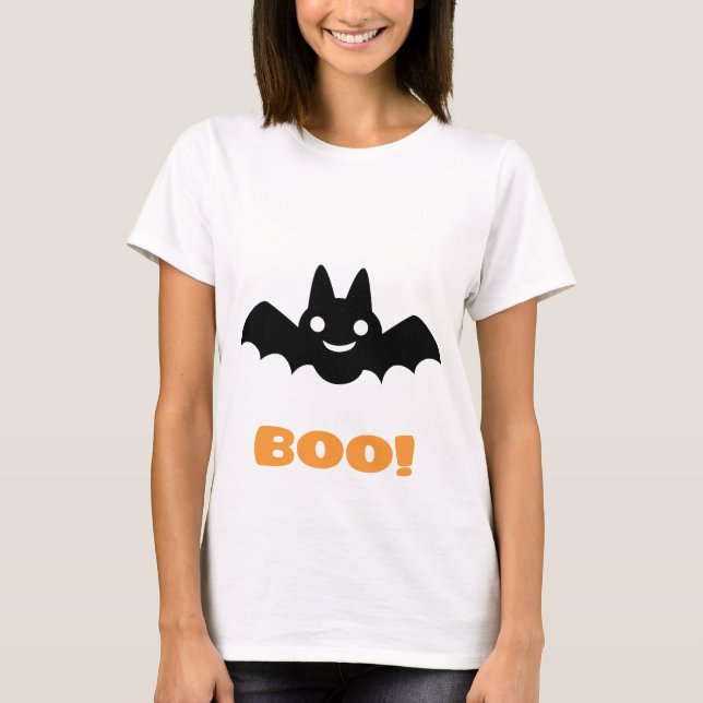 T-shirts Halloween Bat (Frente)