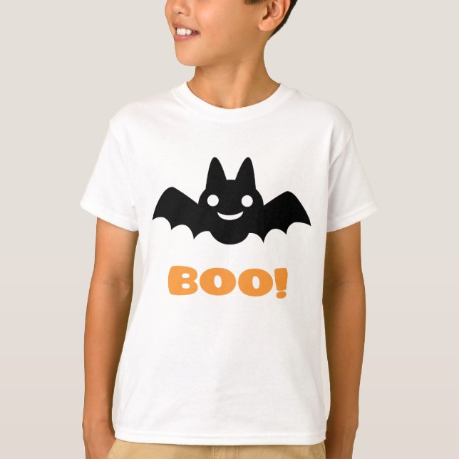 T-shirts Halloween Bat (Frente)