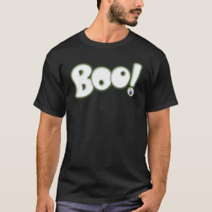 T-shirts Halloween Boo Na moda com a inscrição Ghost Eyeb