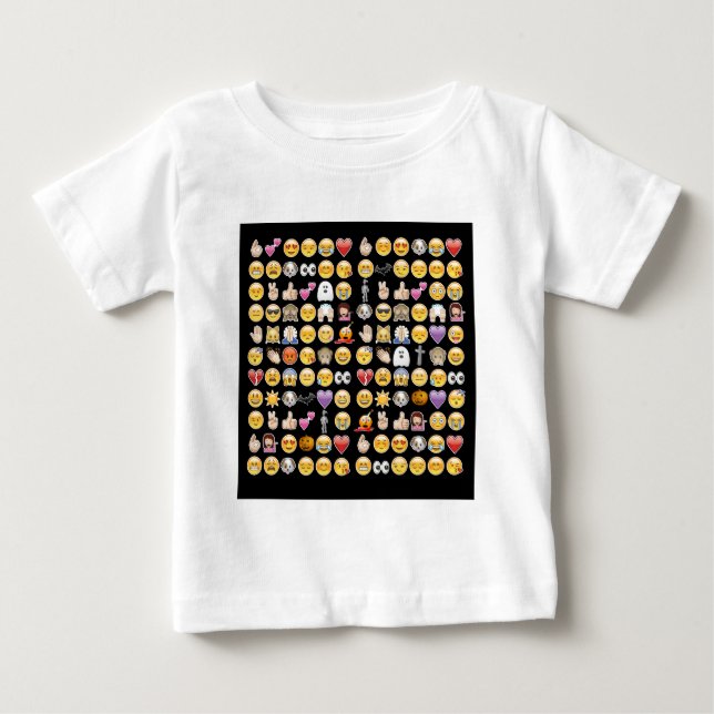 T-shirts halloween emoji (Frente)