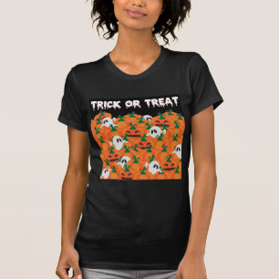 T-shirts Halloween Fantasmas Assombrados Pumpkin Patch