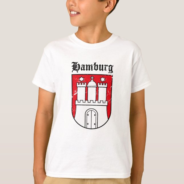 T-shirts Hamburg Wappen (Frente)