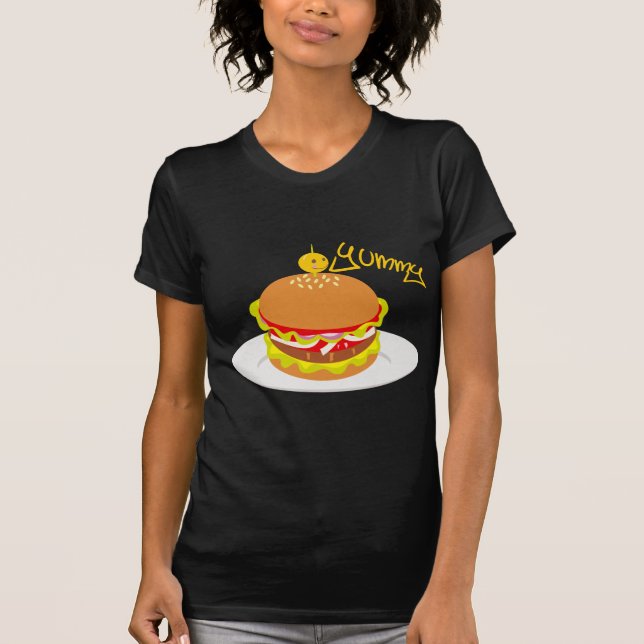 T-shirts Hamburger (Frente)