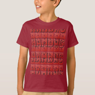 T-shirts HAMbWG - Hanes Tagless ComfortSoft® T - Rpt de LOG