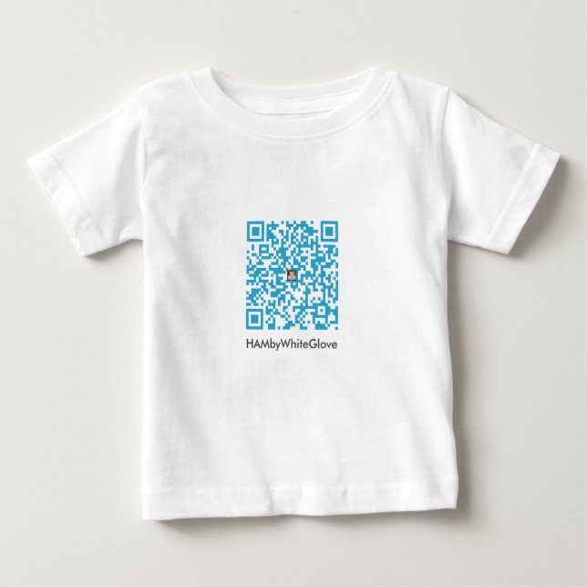 T-shirts HAMbWG Romper 6 Cores - Código QR B (Frente)