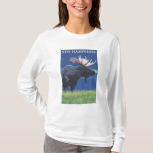 T-shirts HampshireMoose novo no luar