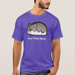 T-shirts Hamster Anão de Desenho Animado