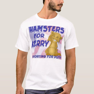 T-shirts Hamster para o Kerry demasiado