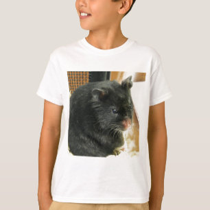 T-shirts Hamster preto