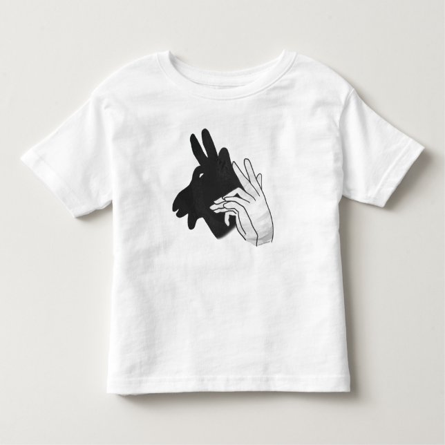 T-shirts Hand Silhouette Billy Goat (Frente)