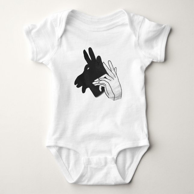 T-shirts Hand Silhouette Billy Goat (Frente)